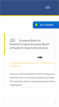 Mobile Screenshot of paediatricsurgeryexam.org